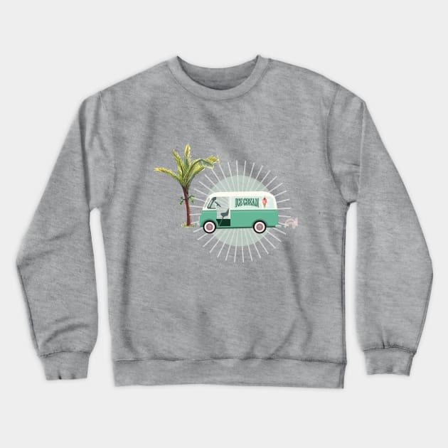 Yummy Ice Cream Crewneck Sweatshirt by CoteCreation